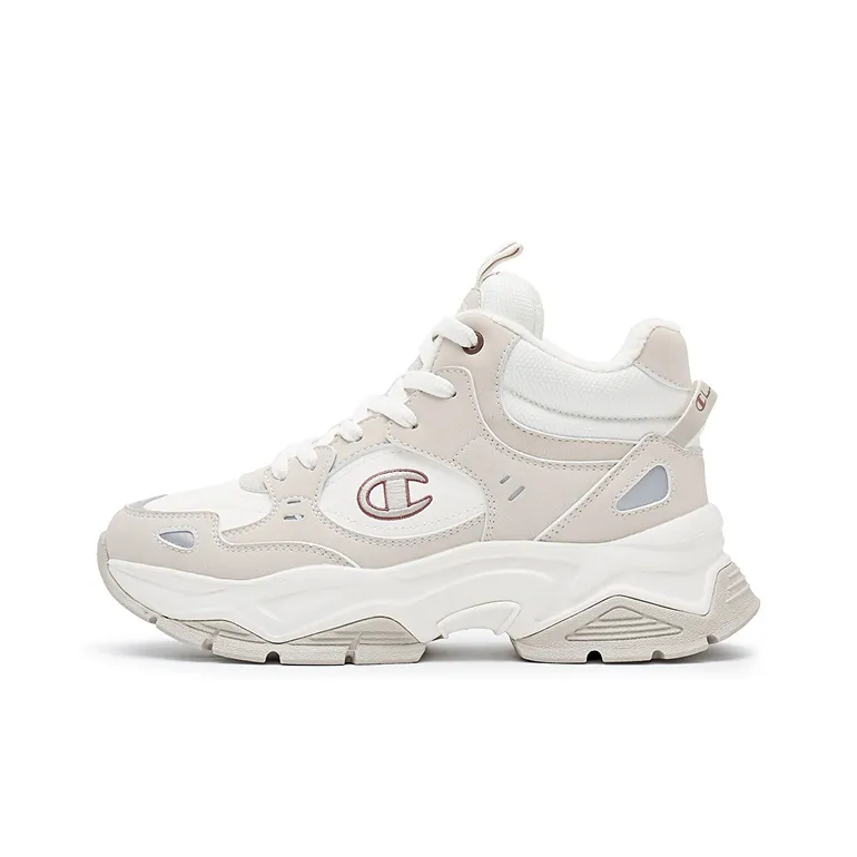 Champion High Top Crepe Sneakers Женские Молочно-белые