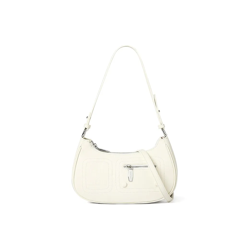 TUCANO ПУ (полиуретан) Портативные Сумки через плечо Сумка на плечо Маленькая Женская Экрю