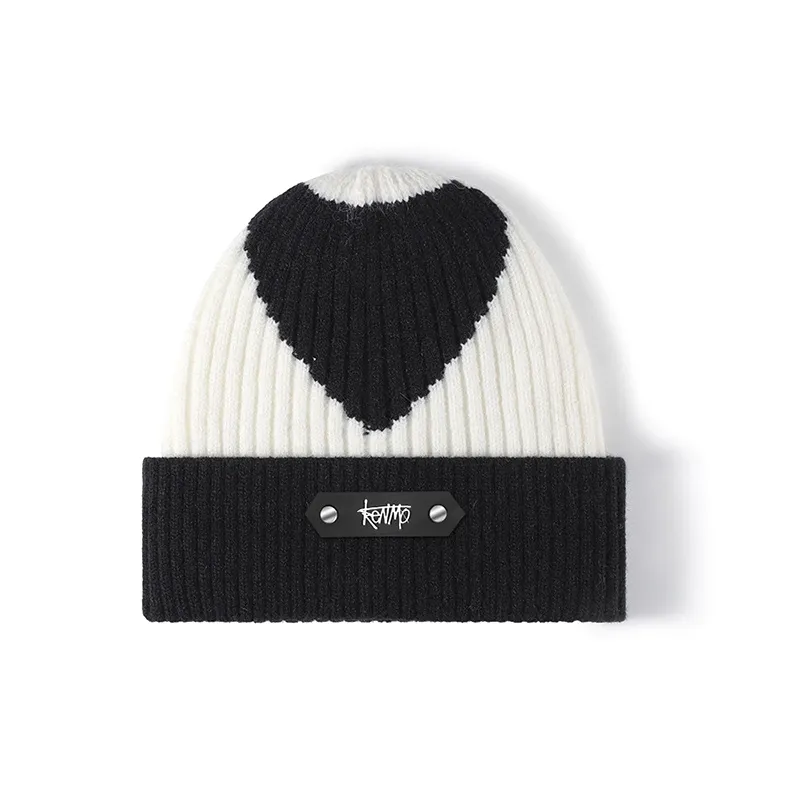 KENMO Faux Rabbit Fur Beanies Unisex