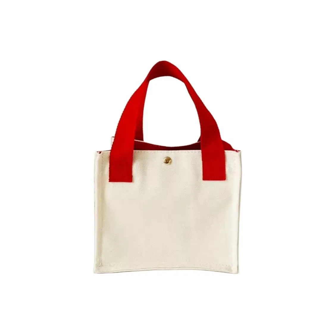 Worm's Home Canvas Bag, Handbag Tubas Unisex Multicolor