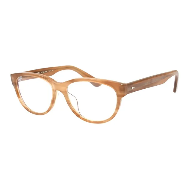 MASUNAGA Пластиковая оправа OPTICAL Очки Унисекс Желтый Древесное зерно