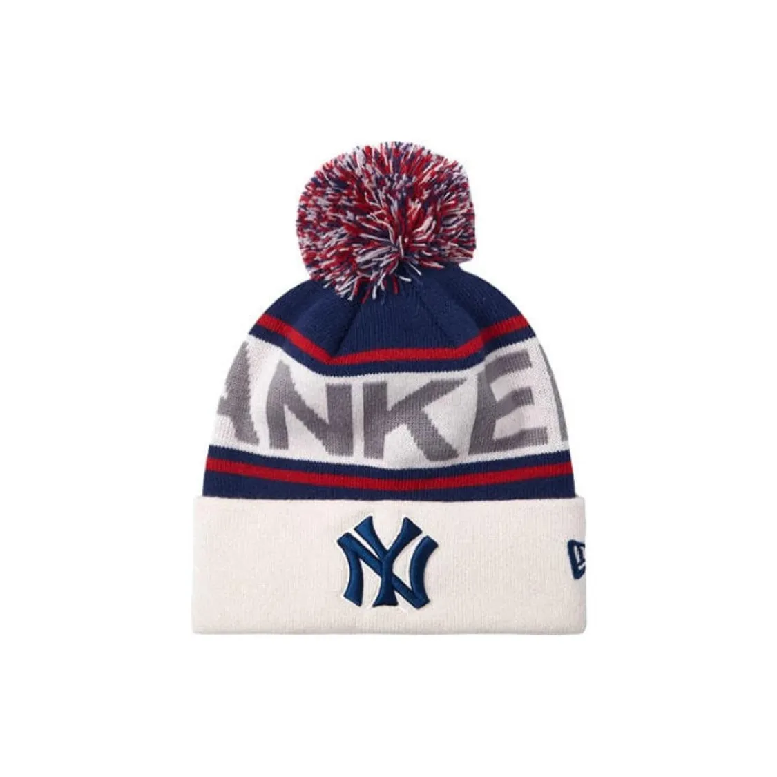 New Era Акриловые шапки-бини унисекс белые