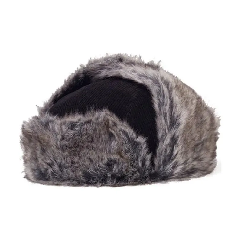 New Era Corduroy Trapper Hats Unisex Black