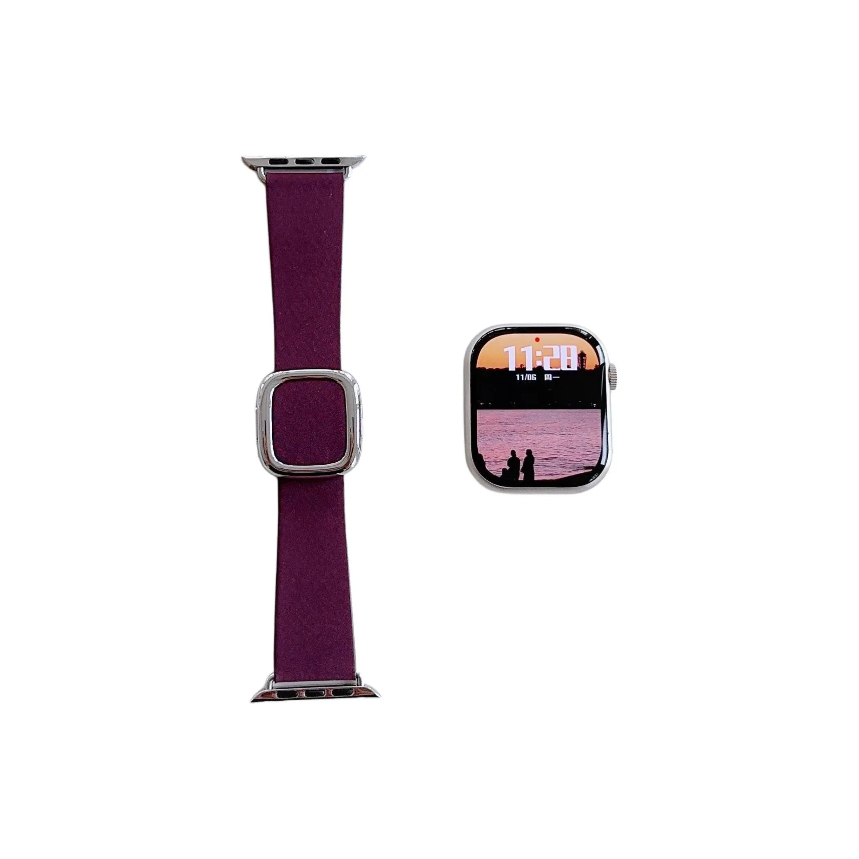 Часы Bevichi Полоска Apple Совместимость Натуральная кожа Материал