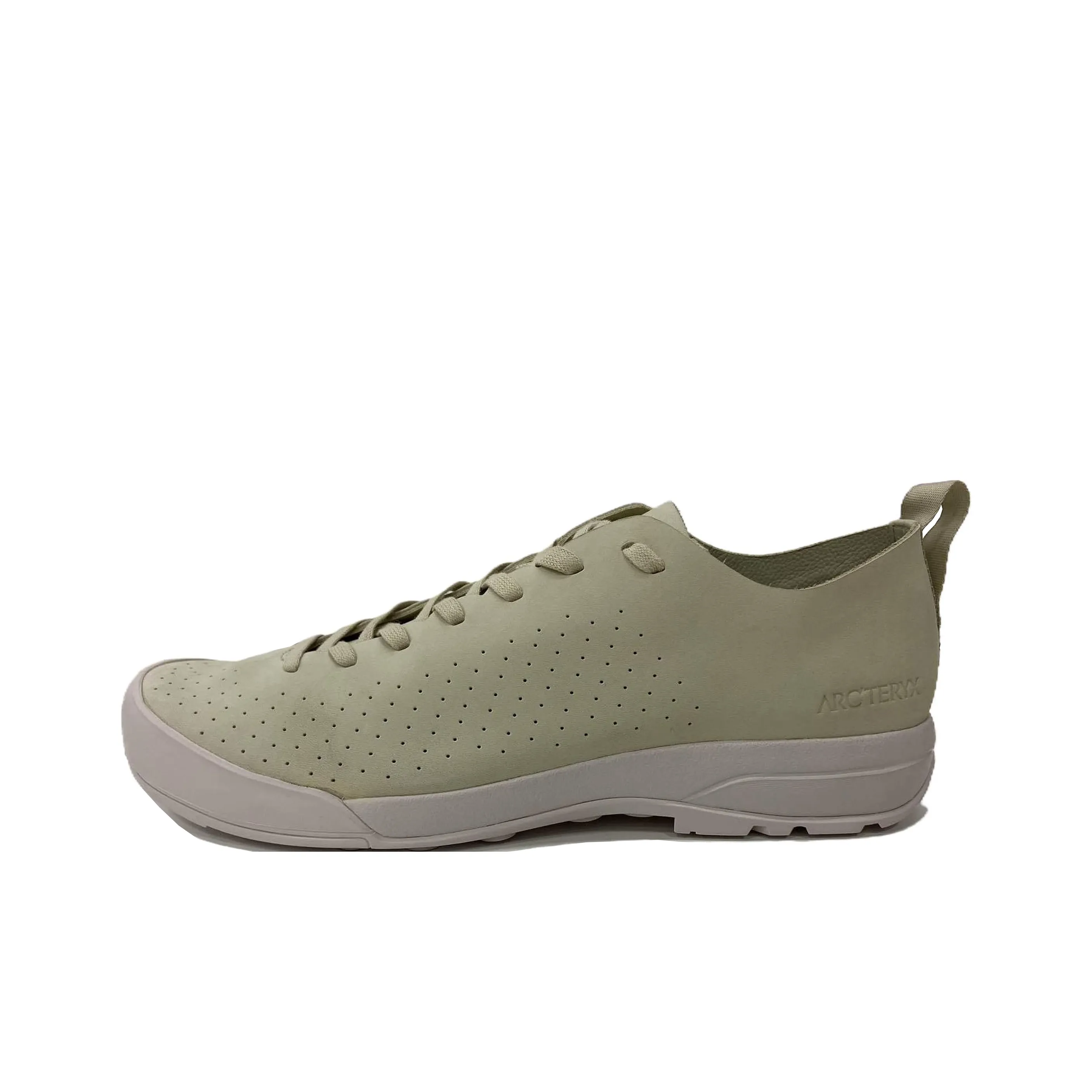 Arcteryx RALLE Abrasion Resistant Breathable Low Top Casual Shoes Unisex Light Gray Green
