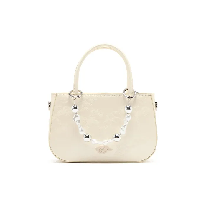 MICOCAH ПУ (полиуретан) Через плечо Одно плечо Сумка Обычный Женский Шепот Перо Белый Дымчатый Черный