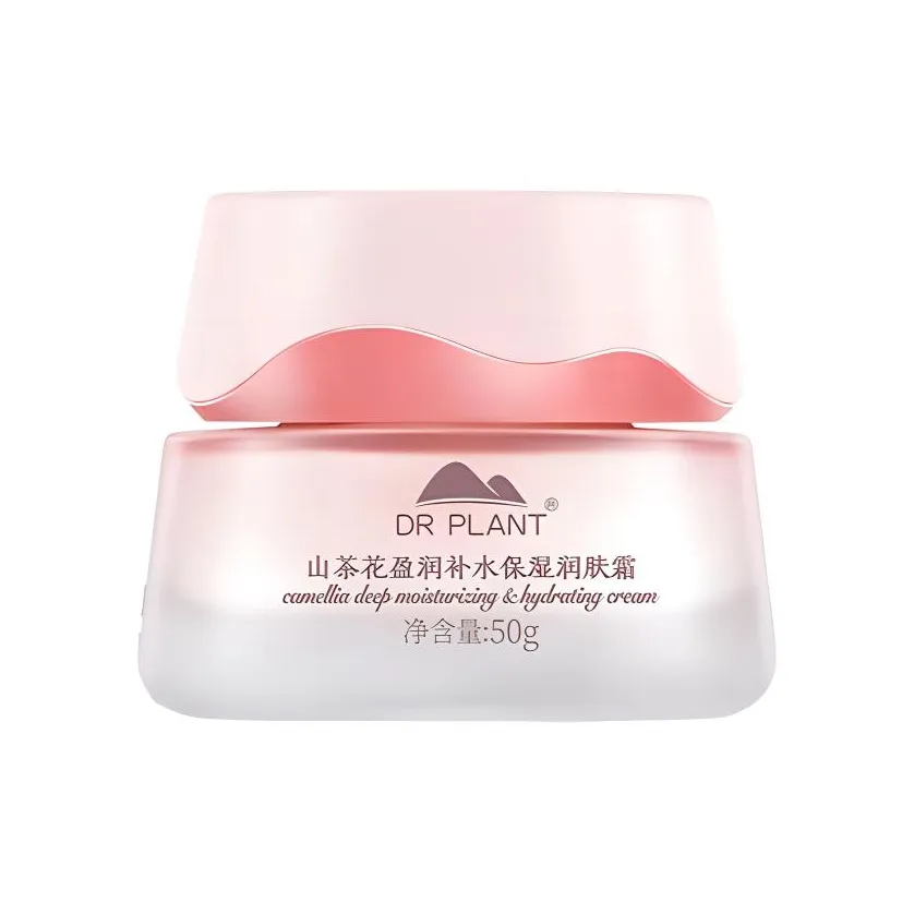 Dr．Plant Camellia Rich Hydrating Moisturizing Крем для лица Крем Успокаивающий 50г