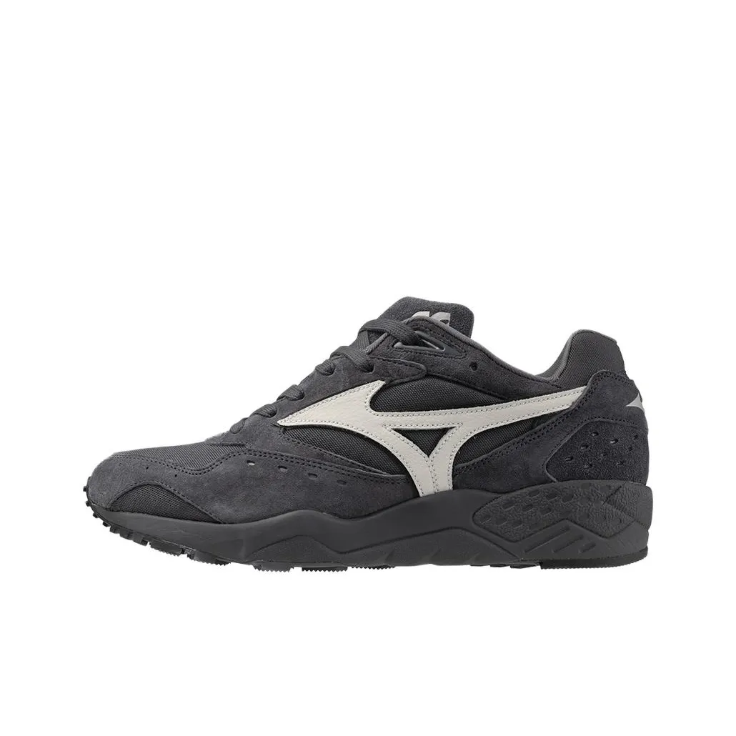 Mizuno Contender Slip-Resistant Abrasion-Resistant Low-Top Trail Running Shoes Unisex Black White Мицубо Контендер Slip-Resistant Abrasion-Resistant Низкие Кроссовки для Беговых Трасс Унисекс Черный Белый
