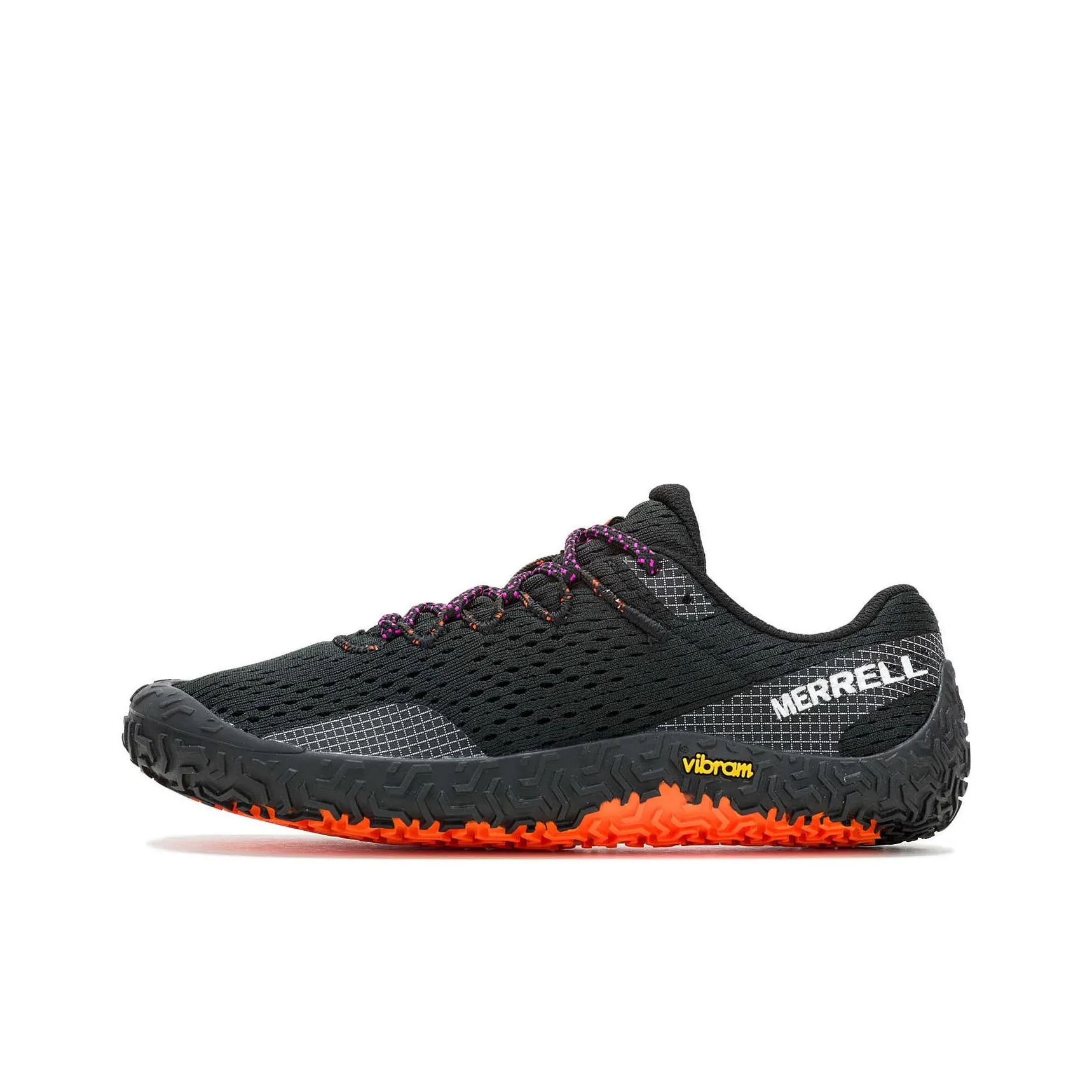 MERRELL Women's Vapor Glove 6 'Black Pink Orange' Women's