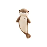3# Hug Otter 플러시 토이 - 다크 브라운