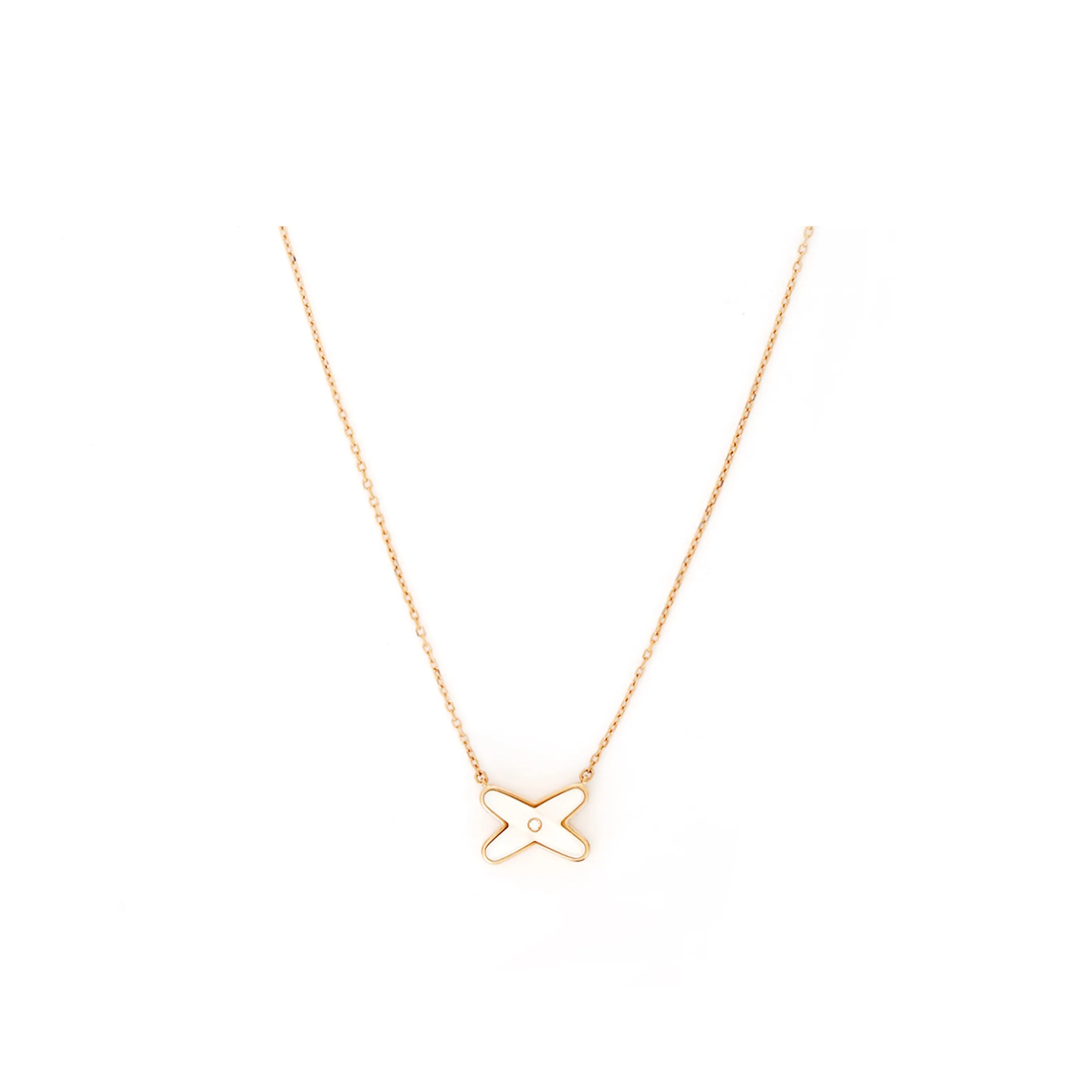 Chaumet Liens Lineage Lifetime Series Necklaces Women's Mother Of Pearl