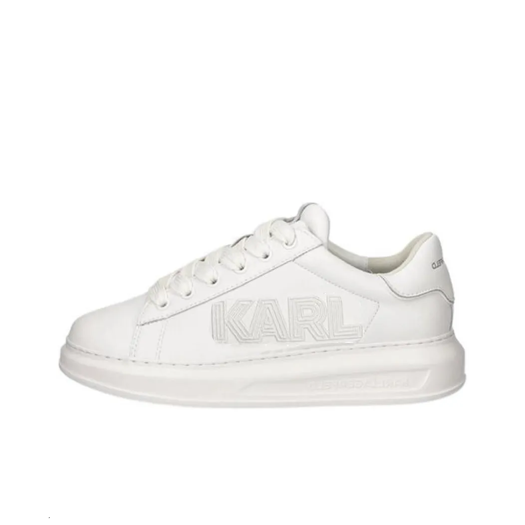 KARL LAGERFELD / Karl Lagerfeld Jeans Kapri Casual Shoes Men Low-Top White