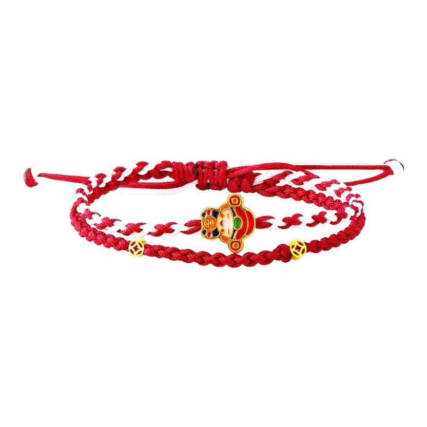 CHOW KING SANG Gold Bracelet Unisex