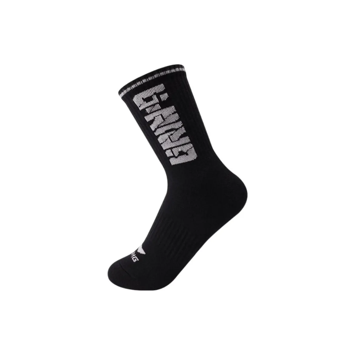 LiNing Running Collection Ankle Socks Unisex 1 Pack Black