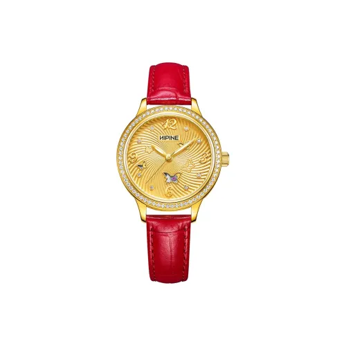 HIPINE Механические часы Movement Женские Yueji series 33 мм Золотые