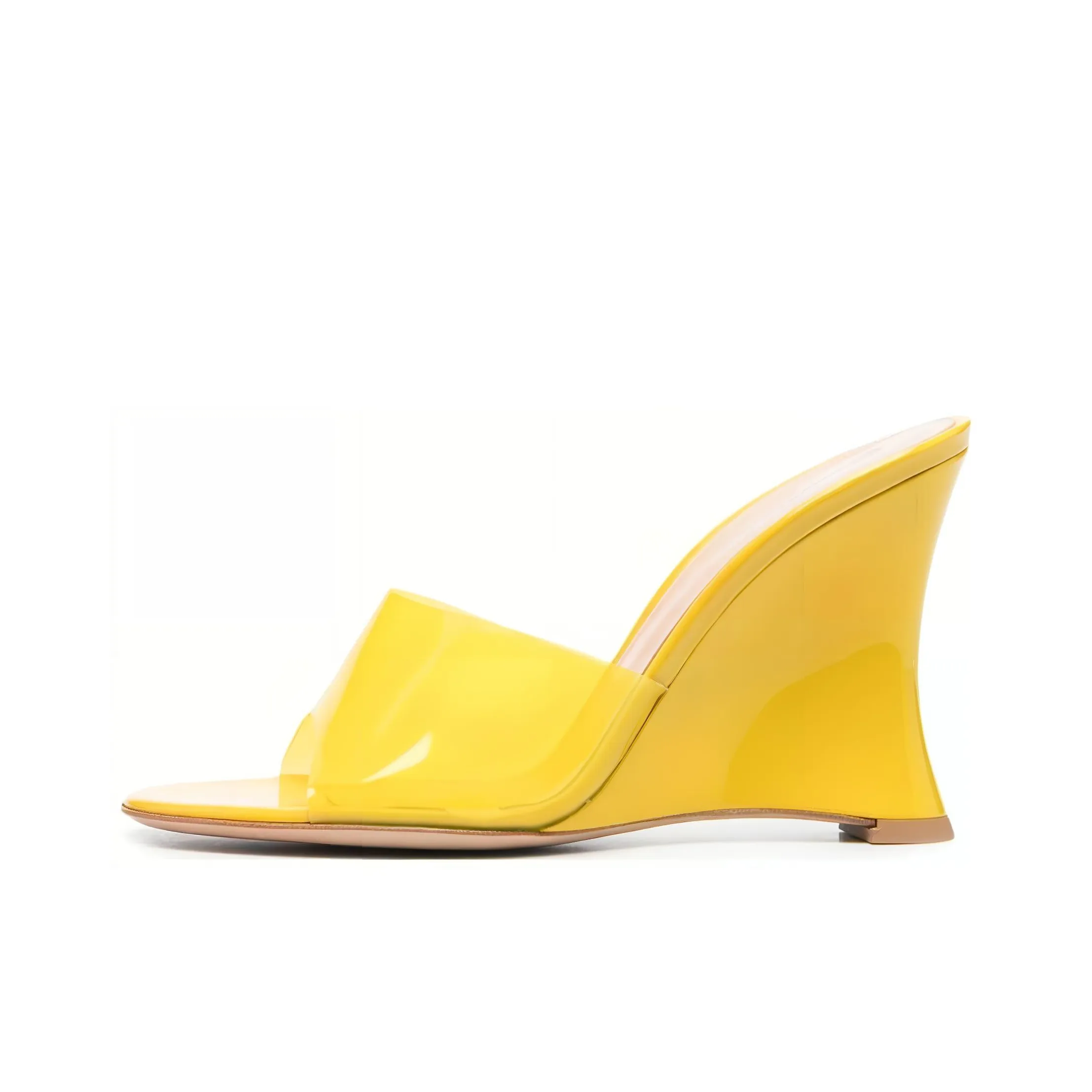 GIANVITO ROSSI Futura 95mm Wedge Mules