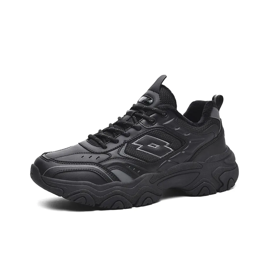 LOTTO Anti-Slip And Wear-Resistant Warm Low-Top Chunky Sneakers Men's
