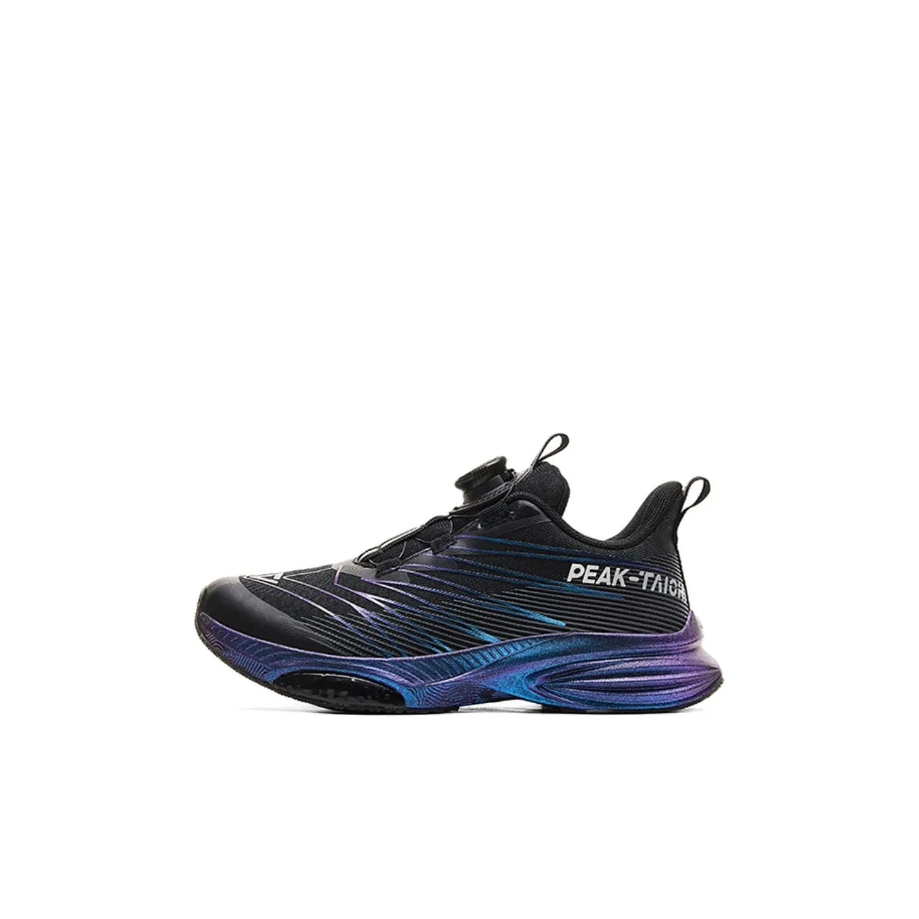 PEAK State Pole 1.0 Plus Abrasion Resistant Slip Resistant Low Top Kids' Running Shoes Black Kids'