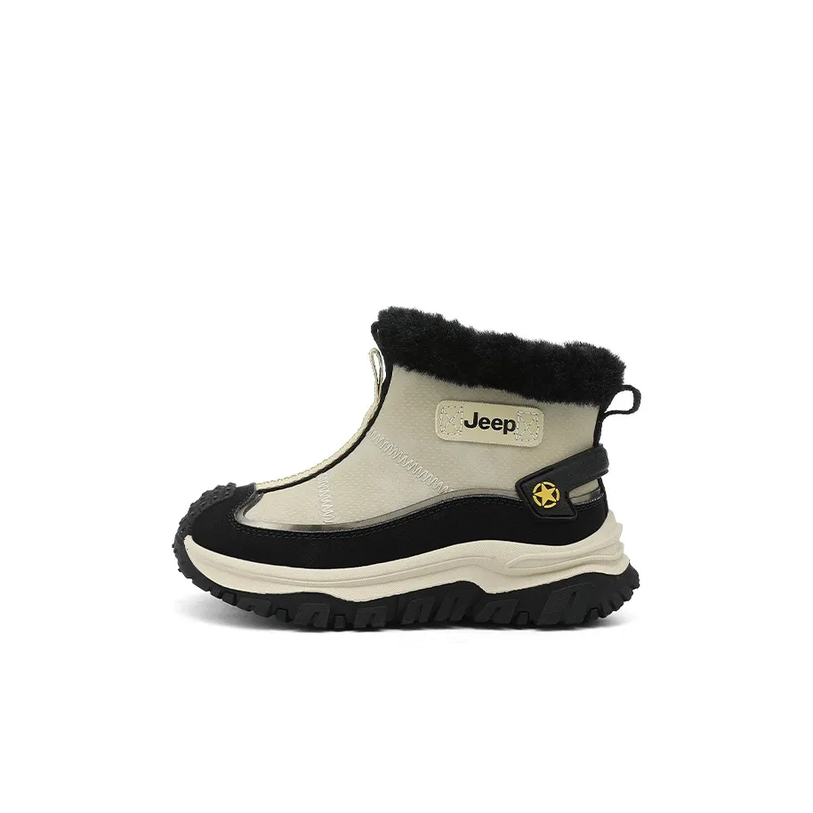 JEEP Высокие Топы Детские Ботинки Хаки Коричневый Обсидиан Черный Детский