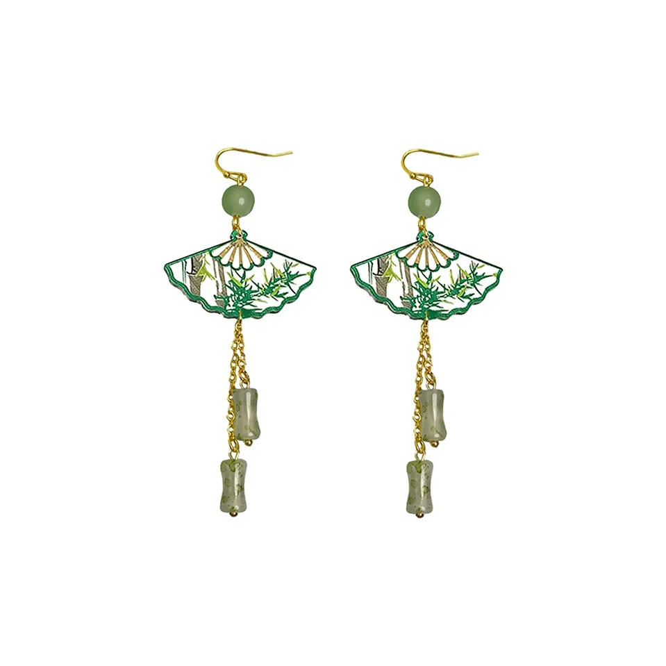 Серьги CAROMAY из медного сплава женские