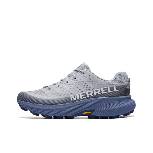 MERRELL Agility Peak 5 Уличная обувь Низкий верх Серо-голубой Мужская