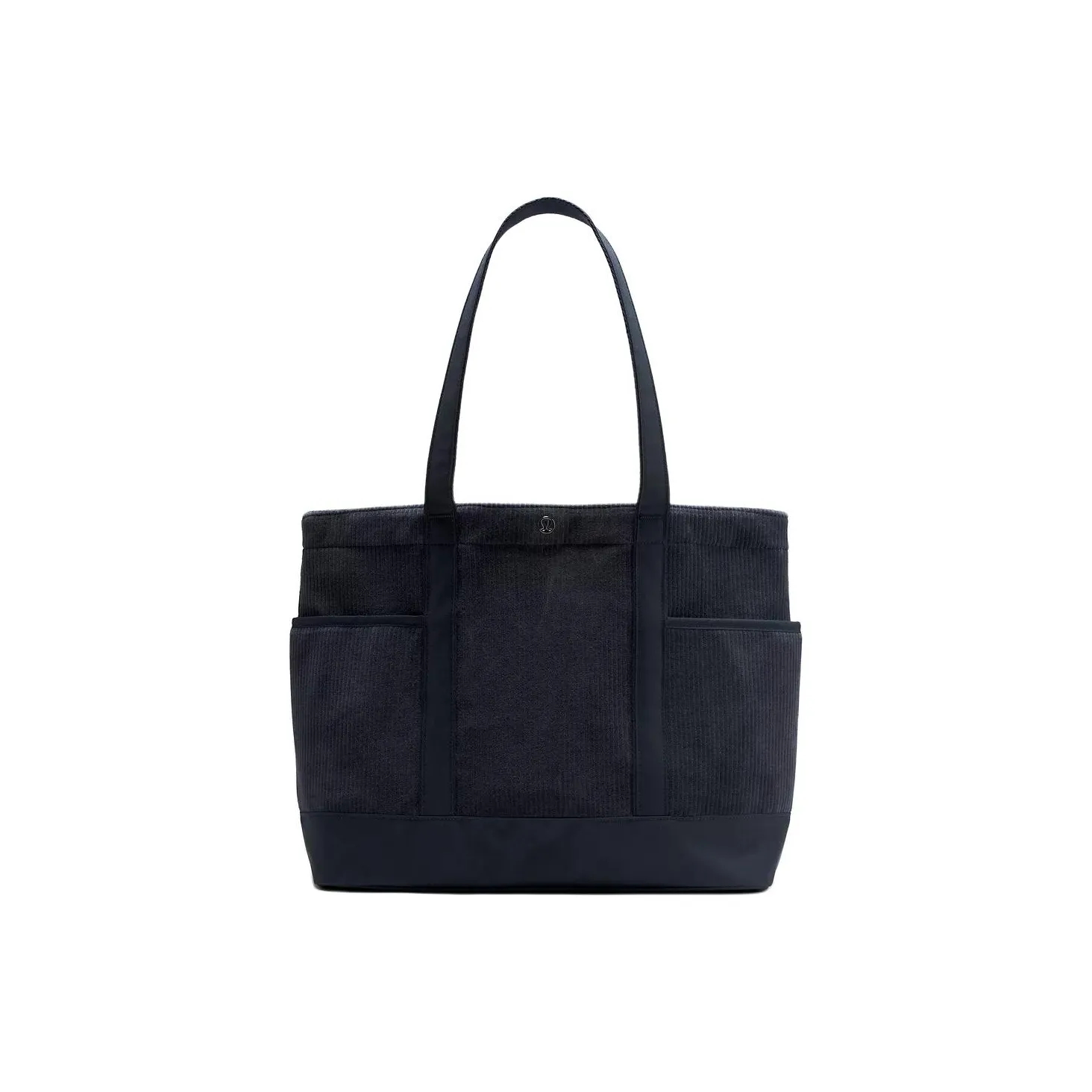 Lululemon Cotton Tote Bag, Shopping Bag, Handbag Regular Unisex Marine Blue