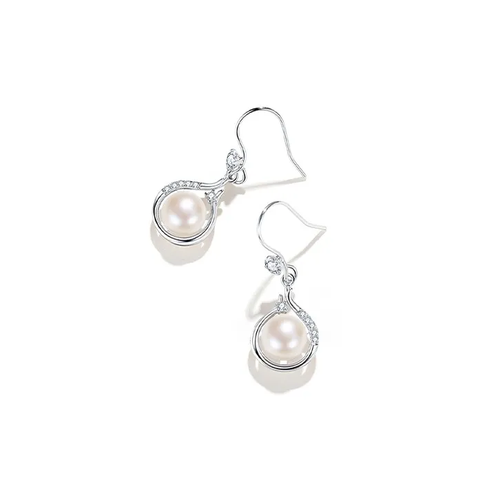 ETAHLOVE S925 Silver Earrings Women's Gift For Girlfriend's Mom Birthday Anniversary Box