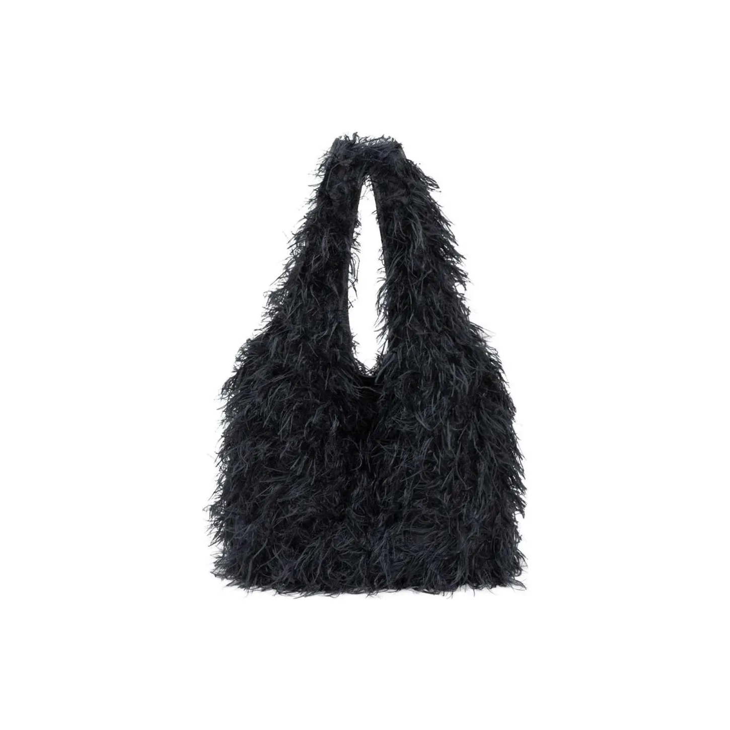 DRIES VAN NOTEN Faux fur Fluffy Tote Bag