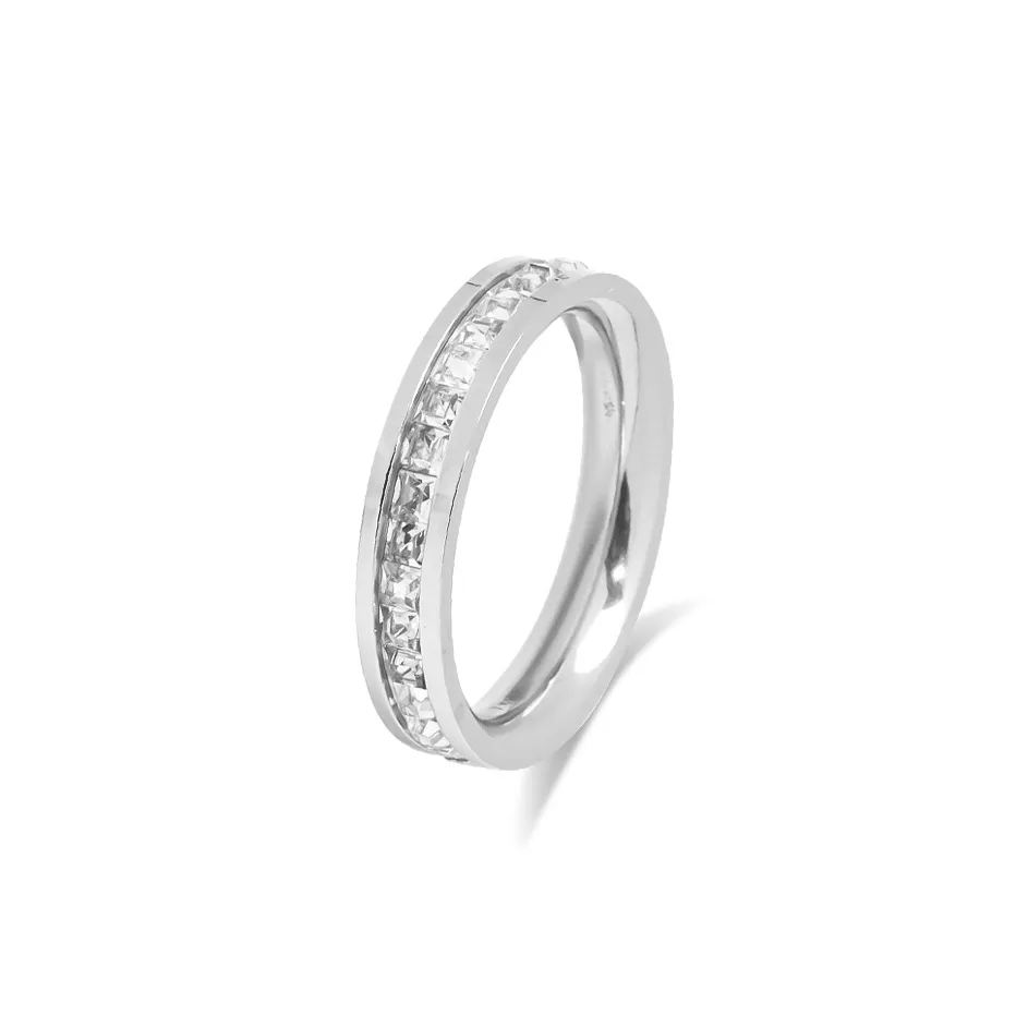 MUYAN Титановая сталь Искрящийся Одинарное Кольцо Унисекс