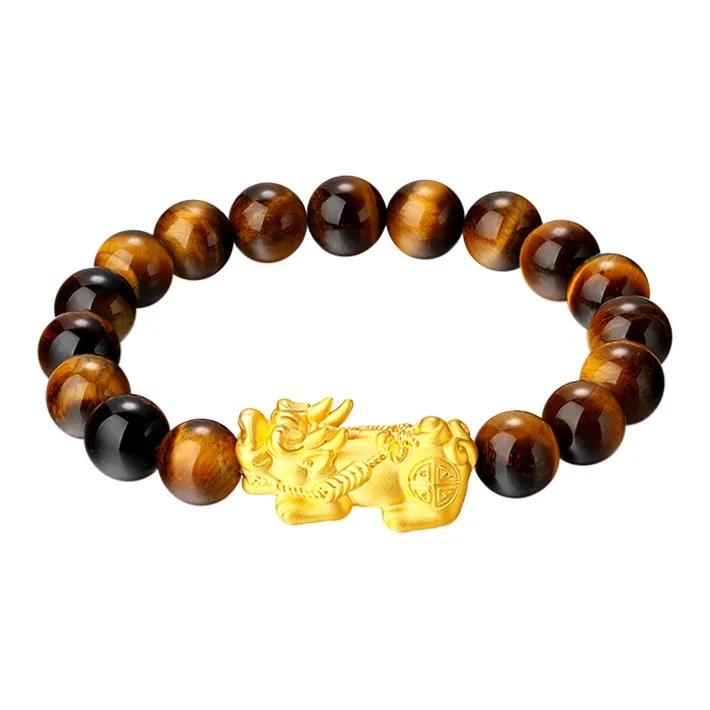 KING SIZE JEWELRY Gold Bracelet Men
