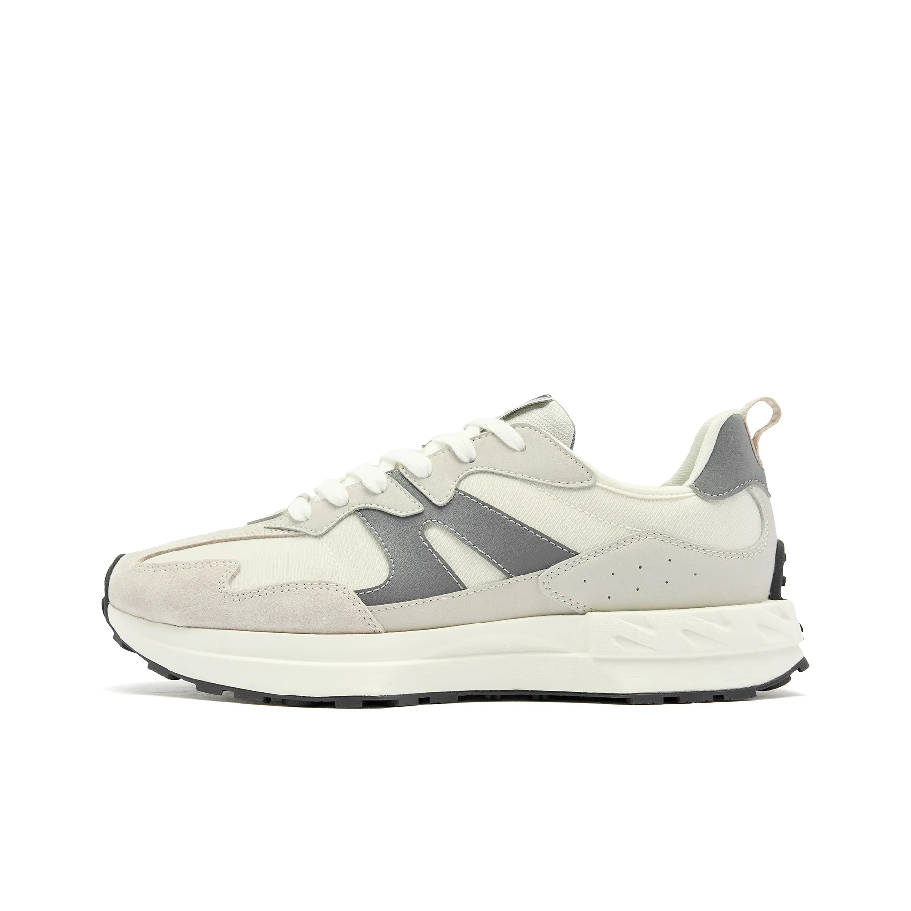 QIAODAN Solo White 3,0 V2 Повседневная обувь Низкий топ Лунный Пемза Мужской