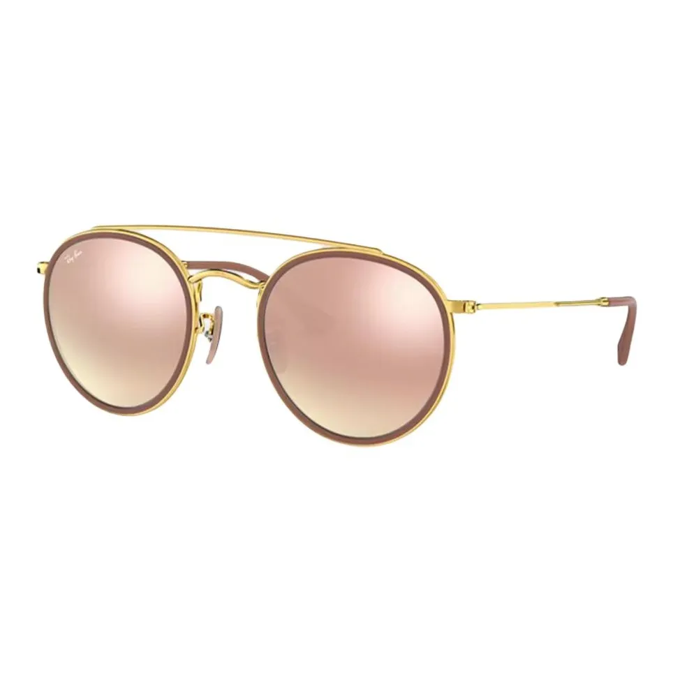 Ray Ban Round Double Bridge Sunglasses
