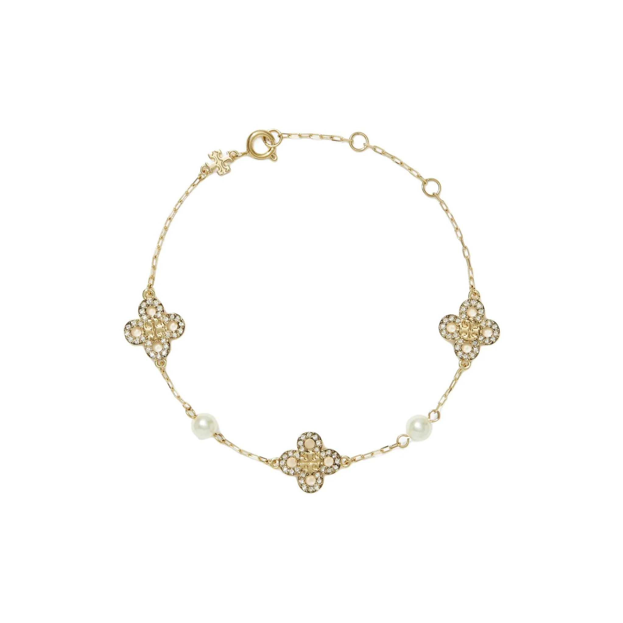 TORY BURCH Стекло Браслеты Унисекс Золото