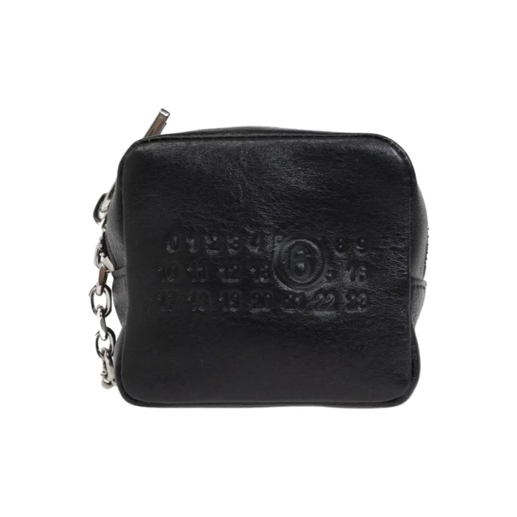 MM6 Maison Margiela Numeric Embossed Pouch Bag