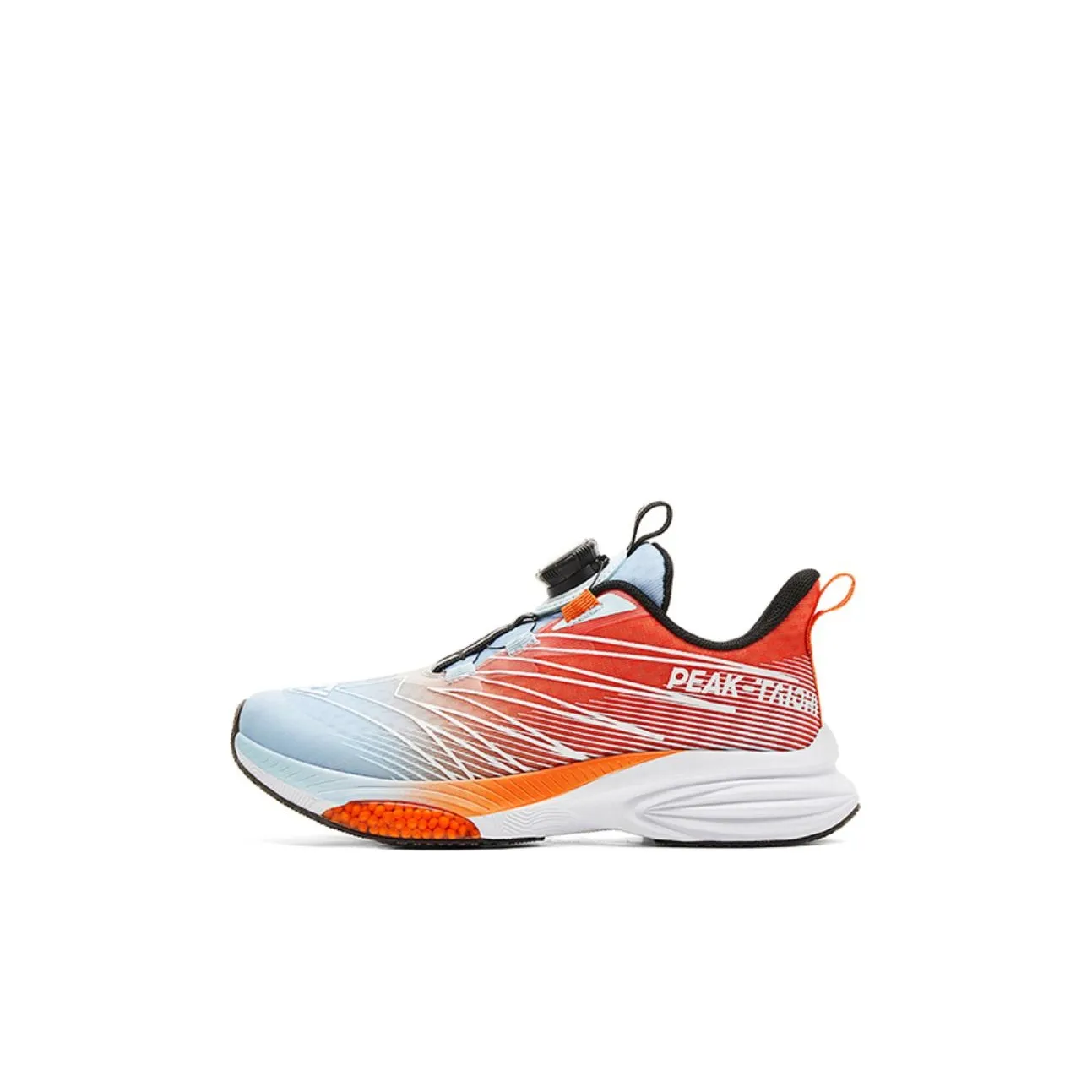 PEAK State Pole 1.0 Plus Anti Slip Wear Resistant Low Top Kids' Running Shoes Orange Kids'