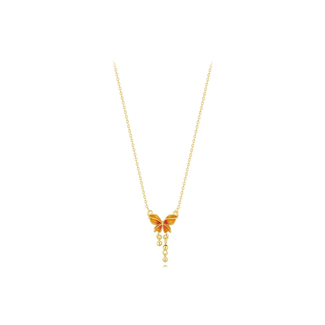 Muyan Alloy Dreamy Butterfly Necklace Women's