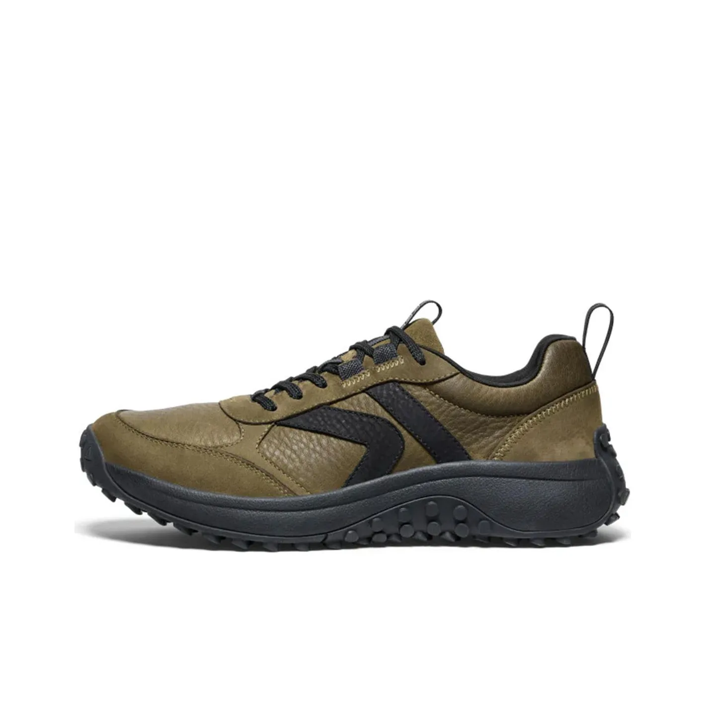 KEEN Anti Slip Wear Resistant Low Top Trail Running Shoes Men's Green