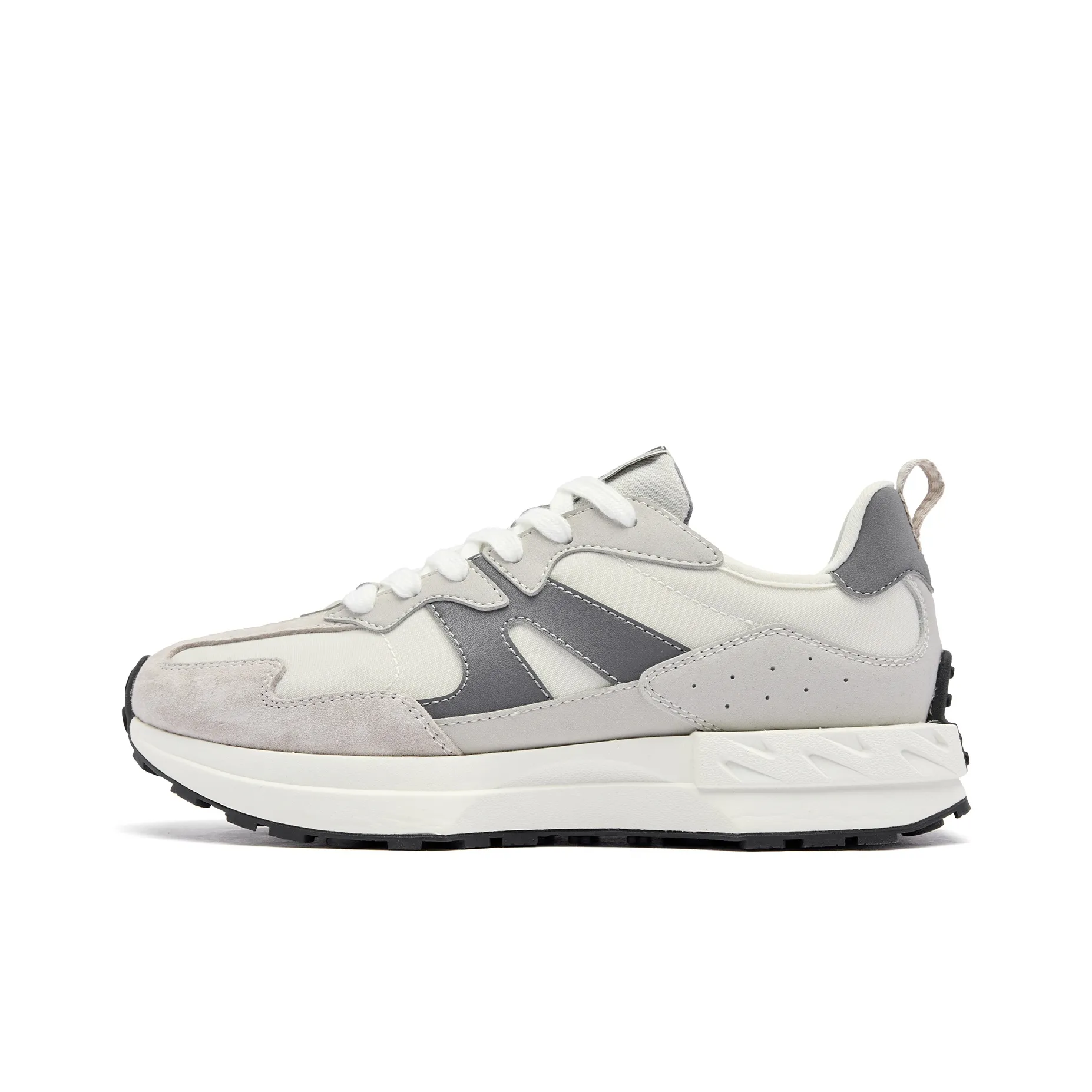 QIAODAN Solo White 3,0 V2 Кэжуал Низкий Топ Лунный/Пемза Женский