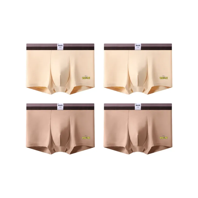 Disney Флис с подкладкой 100% хлопок мужские трусы упаковка из 4 штук