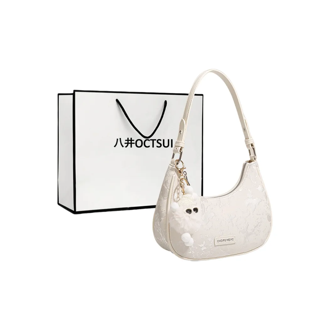 OCTSUI PU Crossbody Shoulder Bags Regular Women's Ecru/Pink/Light Blue