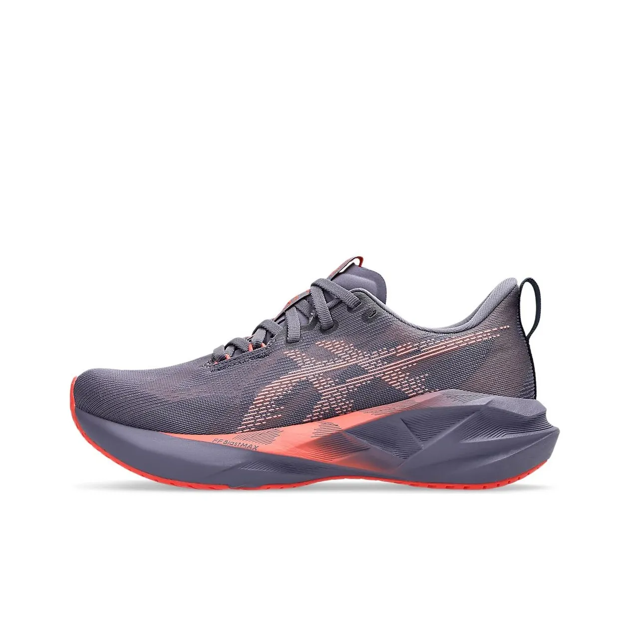 Asics Novablast 5 Greyish Purple Coral Reef Women's