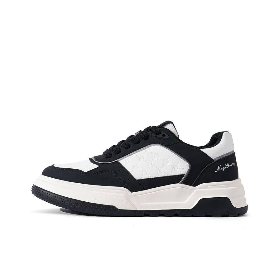 NAVIGARE визуально увеличивает рост Низкие кроссовки для скейтбординга Мужские Черные