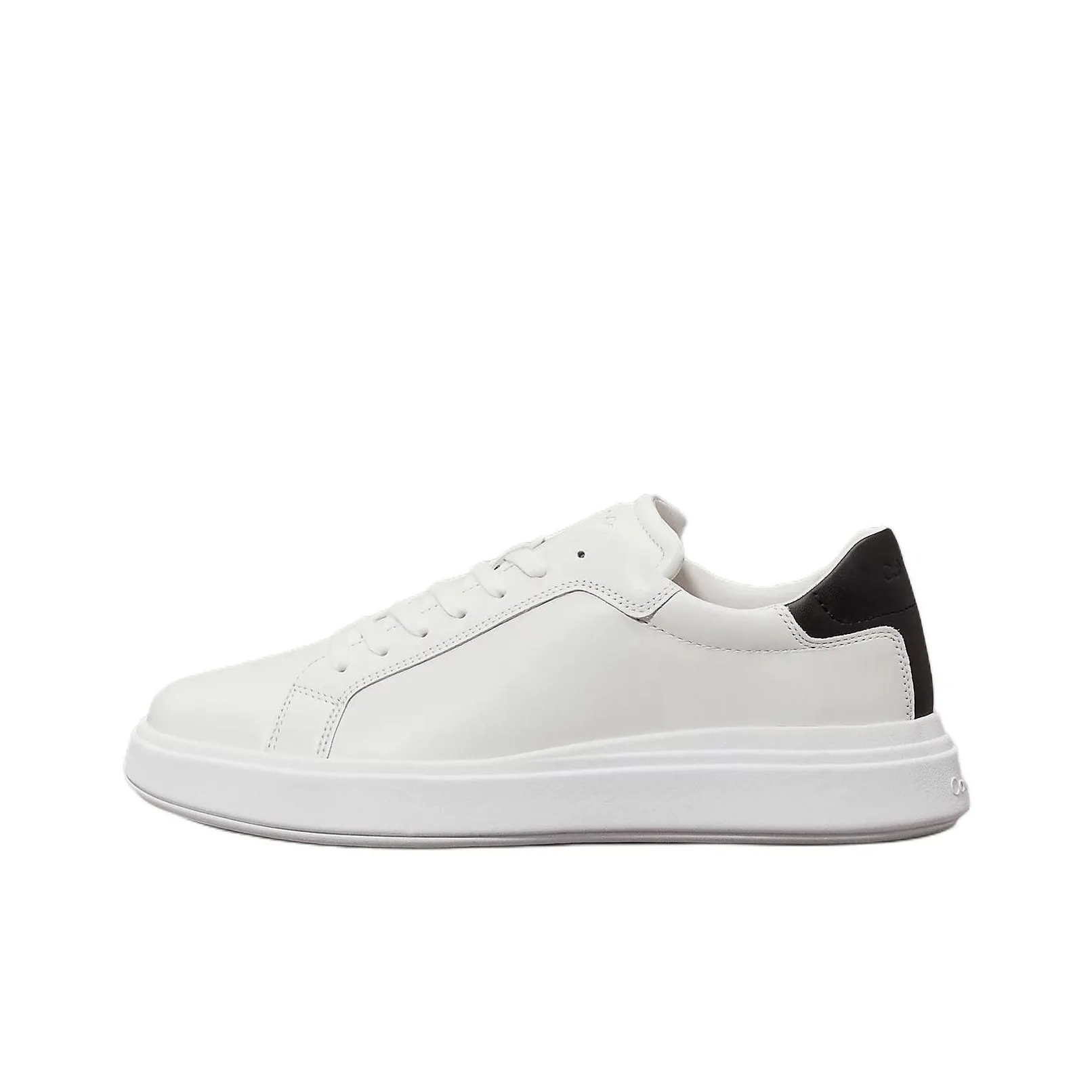 CALVIN KLEIN Low Top Skateboard Shoes Men's White