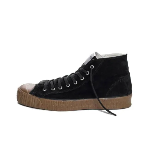 SPALWART Кроссовки для скейтбординга High Top Черные Унисекс