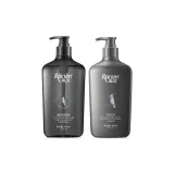 400ml-비듬 치료 가려움 완화 샴푸+진드기 제거 샤워 젤 [오일리 두피와 과도한 유분 생산에 추천]
