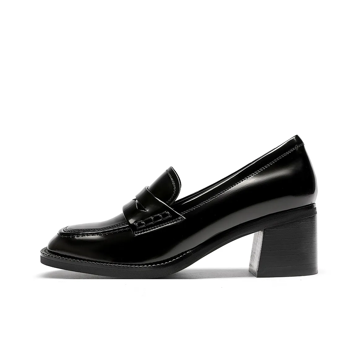 GOLDLION Квадратный носок Модные Лоферы Женские