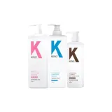 스무스 앤 젠틀 샴푸 750ml + 안티-던드러프 샴푸 750ml + 헤어 컨디셔너 500ml