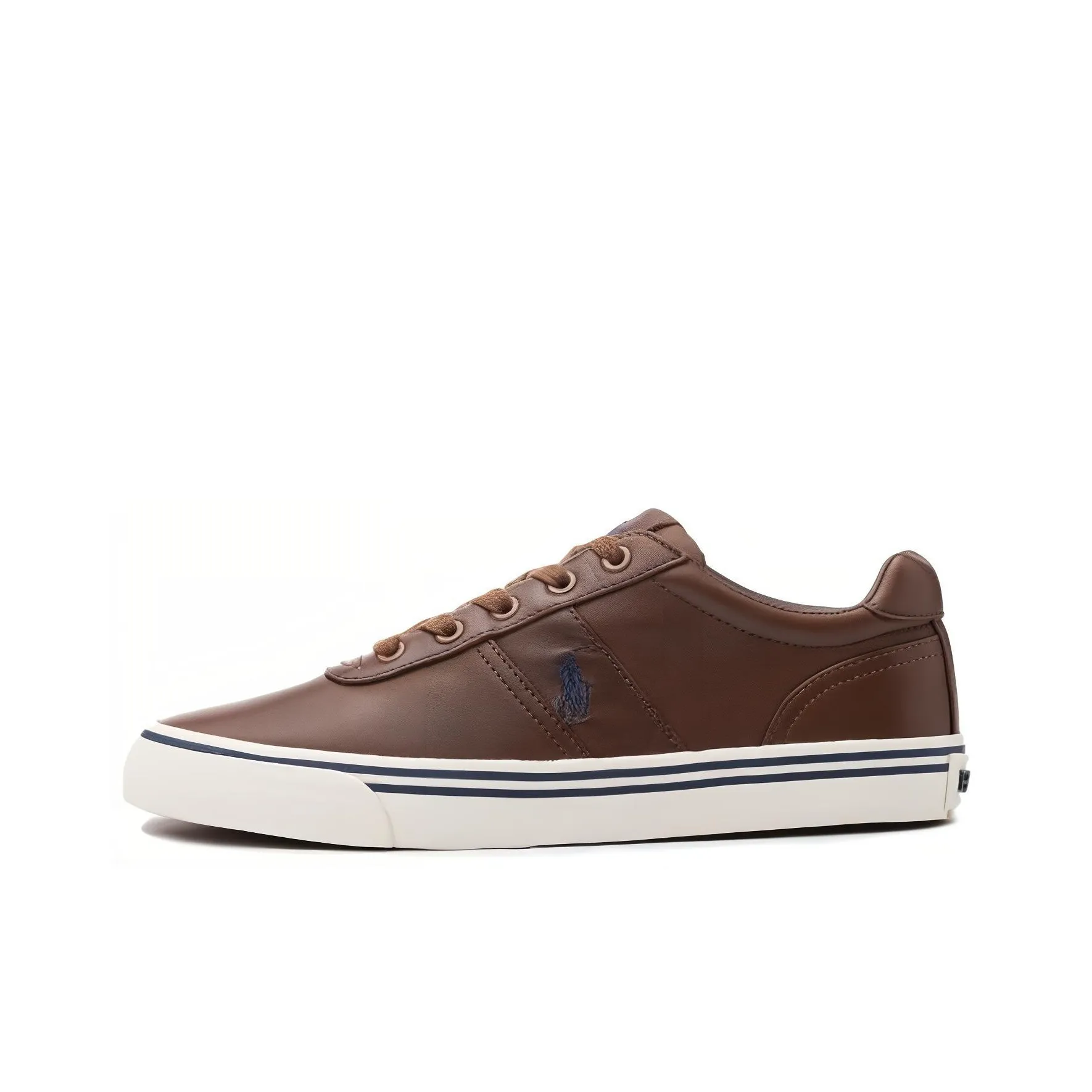 Polo Ralph Lauren Low Top Skateboard Shoes Men's Coffee