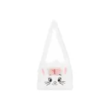 마리 고양이 롱 기장 헤어 크로스백