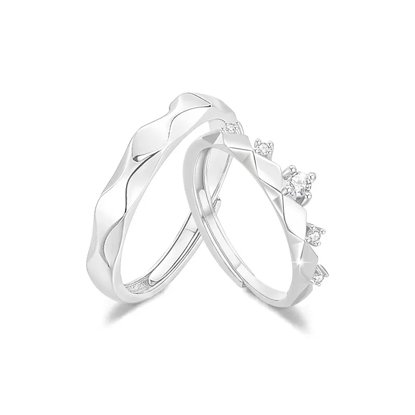 FORCHI Sterling Silver Rings Unisex